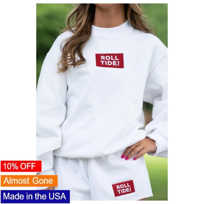 Official Jnj Apparel Store Roll Tide Embroidered Sweatshirt