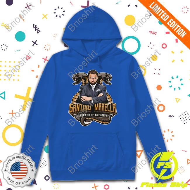 Official Shopimpactdeals Santino Marella Director Of Authority T Shirt