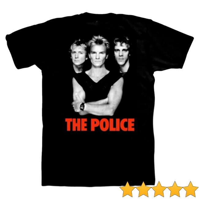 The Police Merch Store Crossed (Choice of Style) Tshirt