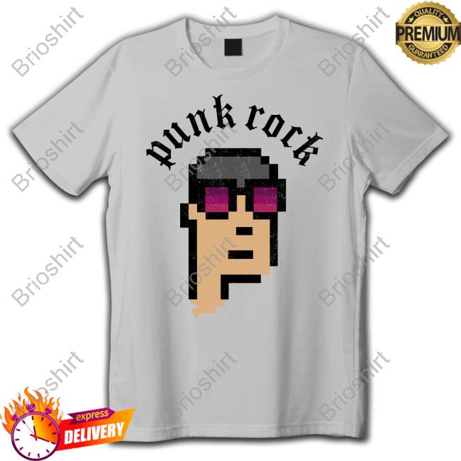 Official Cryptopunk Punk Rock Tee