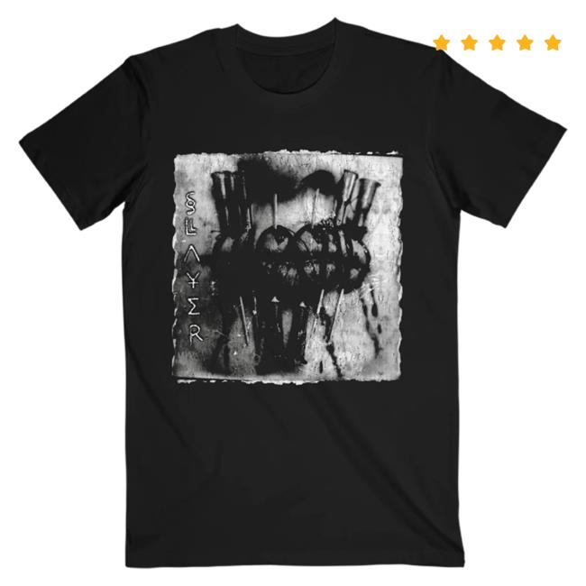 Official Slayer Clothing Store Shop Merch Needle Lips Tee