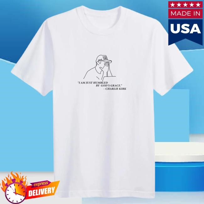 Official Charlie Kirk Merch God's Grace Shirt