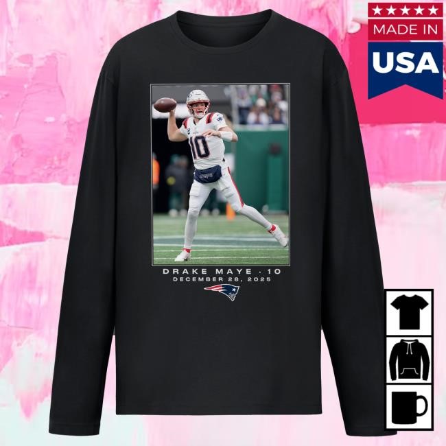 NFL Football NFL New England Patriots Drake Maye Long Sleeve