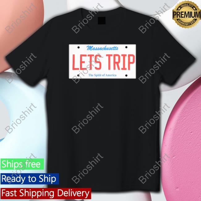 Official Sturniolo Clothing Let's Trip License Plate Hoodie