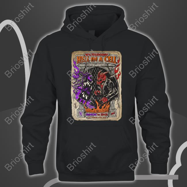 Finn Bálor Wrestlemania Hell In A Cell Demon Vs Edge Hoodie