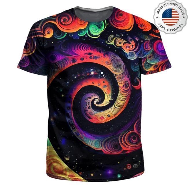 Official Iedm Clothing Interstellar Flows Long Sleeve T Shirt Unisex 3D All Over Print