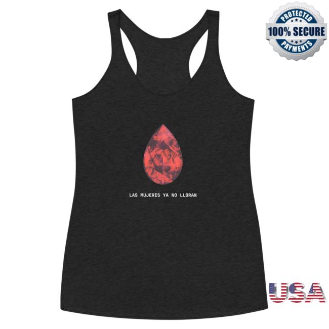 Official Shakira Merch Store Ruby Gem Tank - Vintage Black Top Shirt Shakira Apparel Clothing Shop