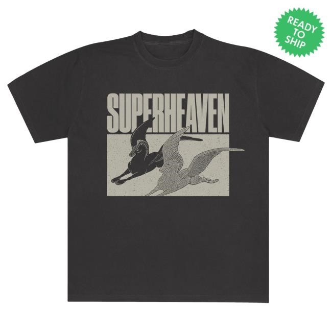 Superheaven Pegasus Black New Shirt Superheaven Merch Store Official