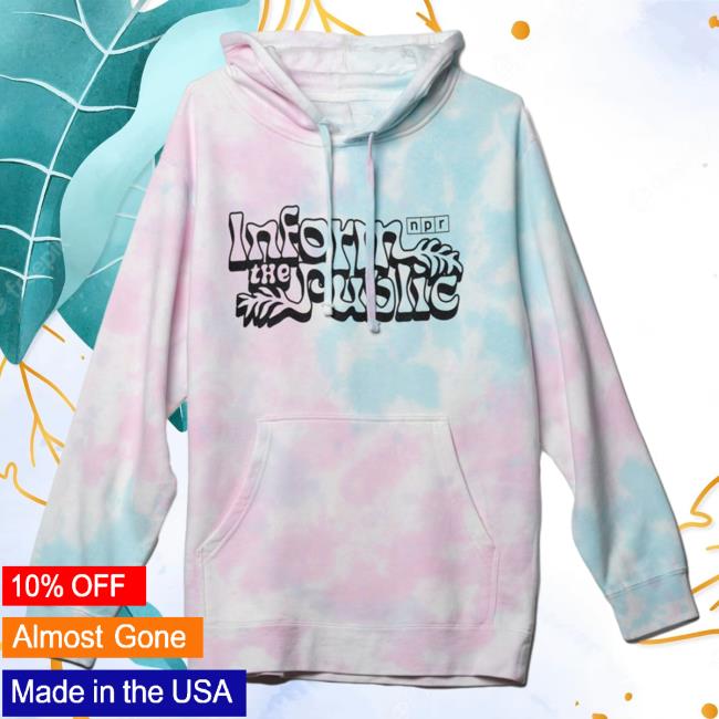 Official Npr Merch Store Shop Npr Inform The Public Crewneck Shopnpr Apparel Clothing