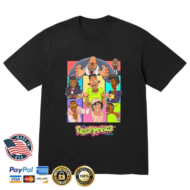 The Fresh Prince As A Cartoon New Tee