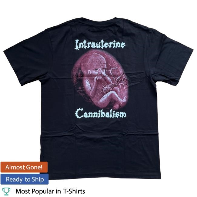 Official Reality Fade Merch Store Malignancy 'Intrauterine Cannibalism' Tshirt