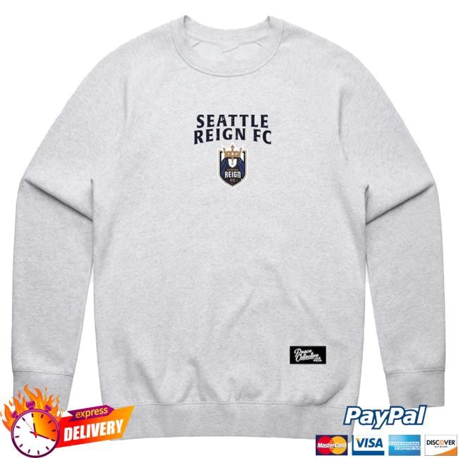 NWSL Shop Store Merch Official Unisex Seattle Reign FC PC Crew Neck