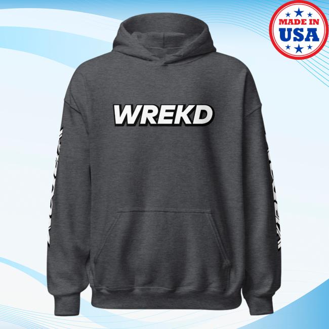 Official Wrekd X Vroom Unisex Sweatshirt Dark Heather
