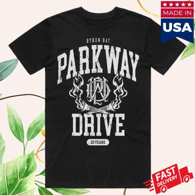 Official Parkway Drive Merch 20 Year Anniversary Crewneck Sweatshirt