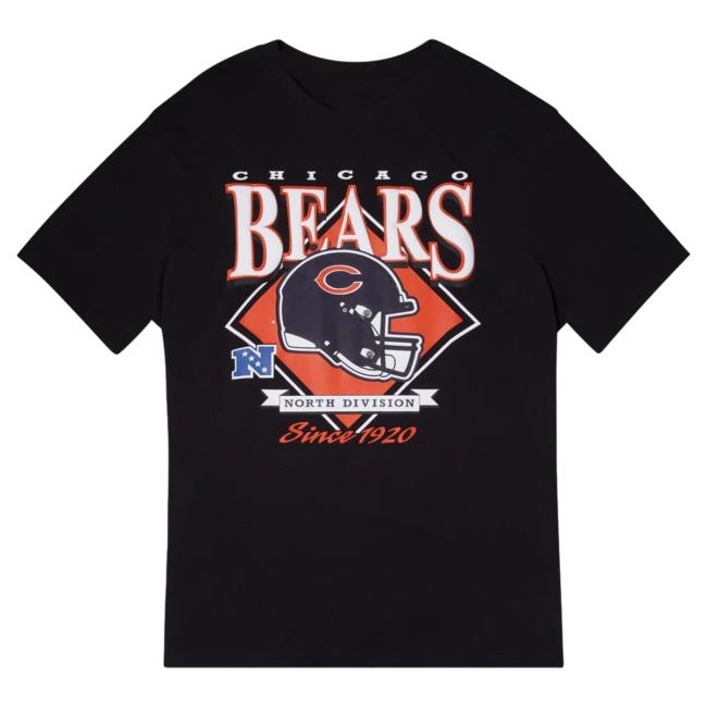 New Era Merch Chicago Bears Throwback T Shirts