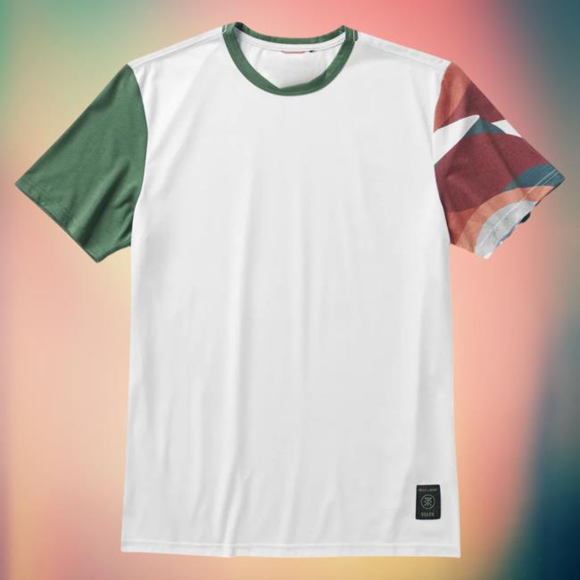 Official Roark Clothing Store Shop Mathis Tees Weller Ice Blue