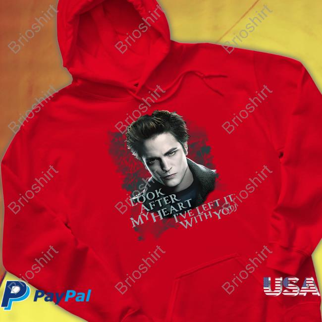 Look After My Heart I've Left It With You Shirt The Twilight Saga Look After My Heart I've Left It With You T Shirt Lionsgate Shop