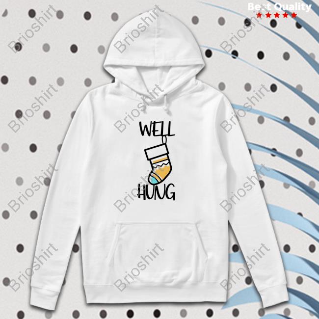 Wicked Naughty Merch Official Well Hung Long Sleeve Tee Shirt
