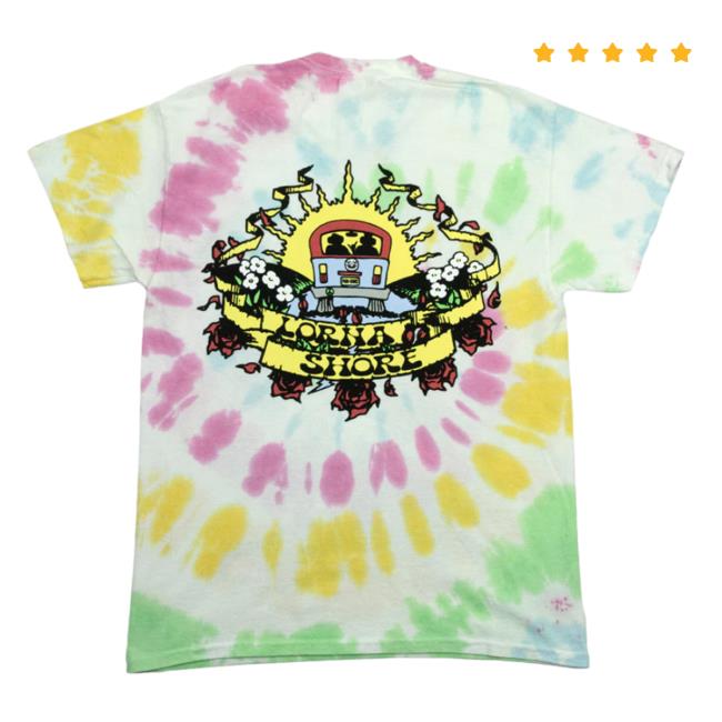Lorna Shore Store Merch Lorna Shore Trippin & Riffin Tie Dye Shirts Lornashorestore