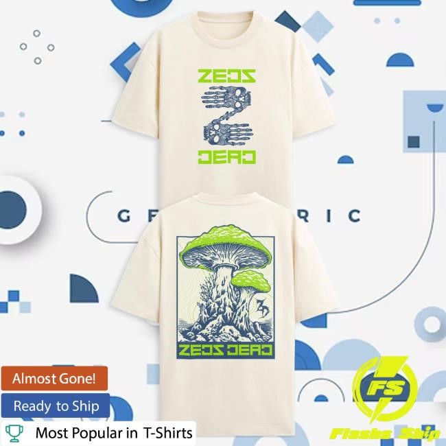 Official Zeds Dead Merch Zeds Dead - Obey - Natural Shirt 2024 Zeds Dead Apparel Clothing Shop ZedsDead