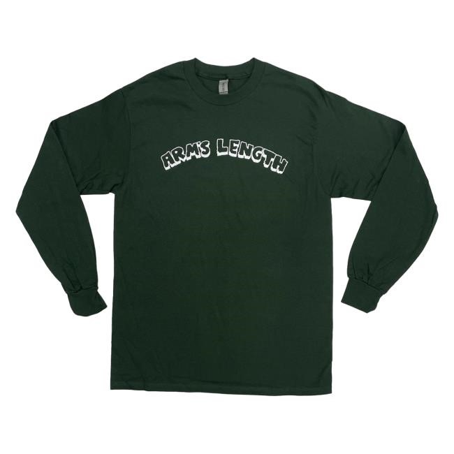 Arm's Length Green LS Tee - Arm's Length Merch