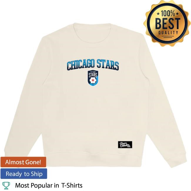 NWSL Shop Store Merch Official Unisex Chicago Stars PC Crew Neck Sweatshirt