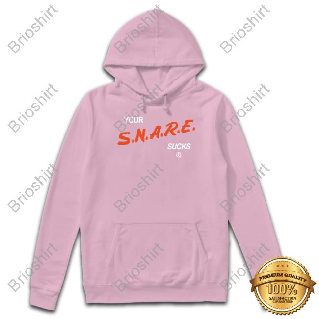 Kill The Noise Merch Your S.N.A.R.E. Sucks Black Crewneck Sweatshirt