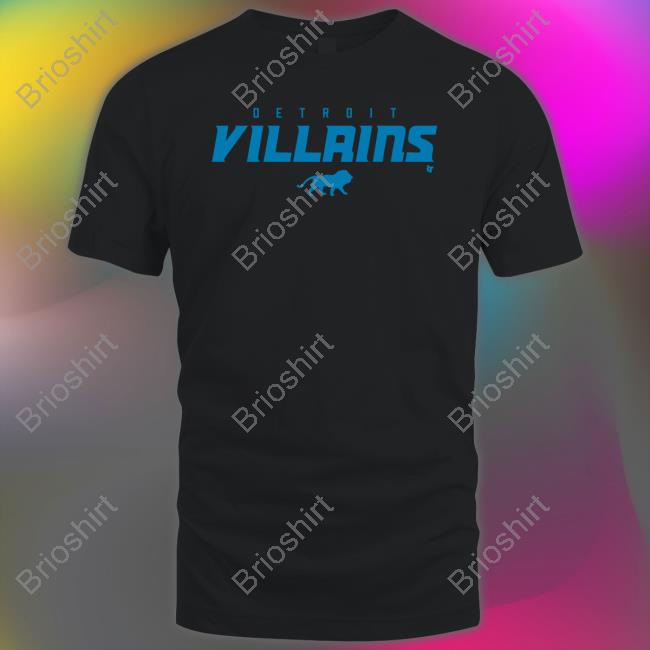 Official Breakingt Detroit Villains T Shirt