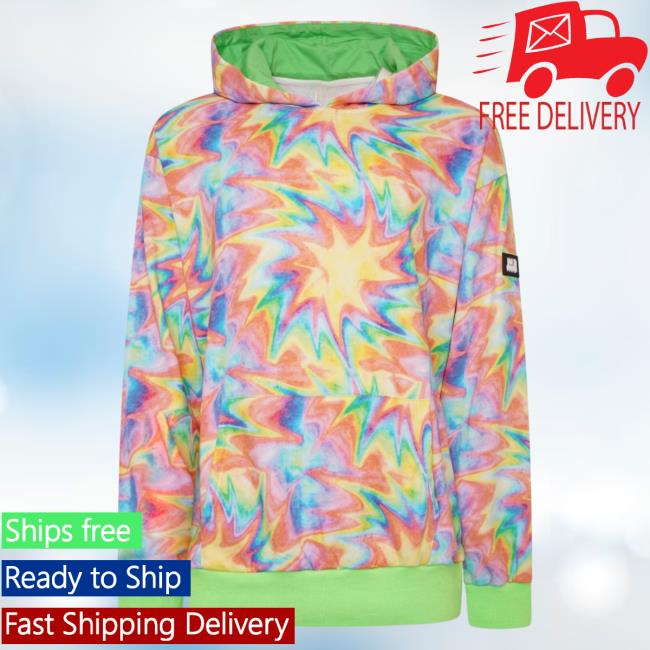 Official Stamp Logo Tie Dye Aop Hoodies 3D All Over Print