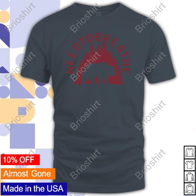 Needtobreathe Merch Bear In The Woods Tee Shirt