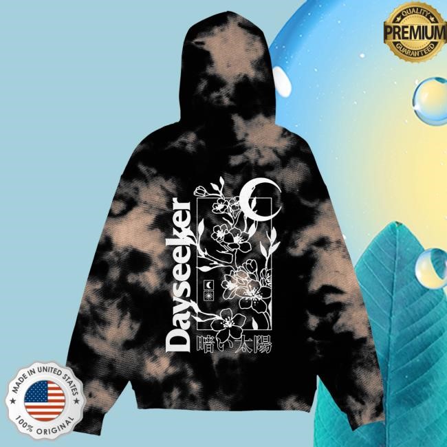 Official Dayseeker Merch Store Dayseeker Cherry Blossom Dye Sweatshirt Dayseeker Apparel Clothing Shop