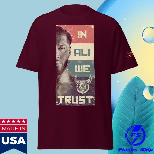 Official Tna Merch Mustafa Ali “Trust” New Shirt
