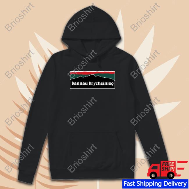 Official Cymru Retro Merch Bannau Brycheiniog T-Shirt
