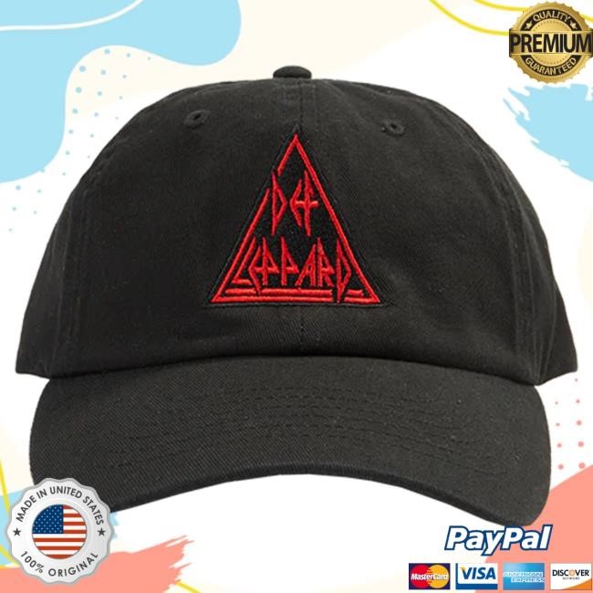 Official Def Leppard Merch Stagefright Dad Hat