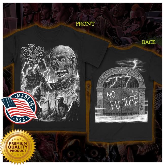 Official Creep-O-Rama The Return of the Living Dead “Resurrection Cemetery” Long Sleeve Creep O Rama