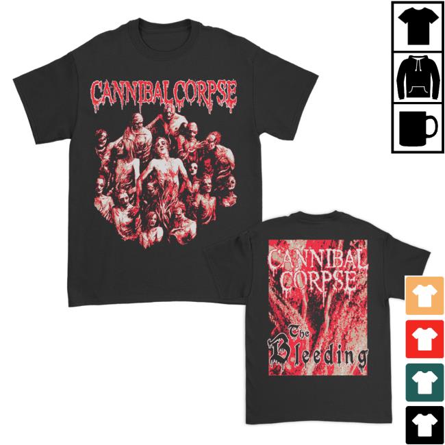 Official Kings Road Merch Store Cannibal Corpse The Bleeding Shirt New (Black) Kings Road Shop CannibalCorpse