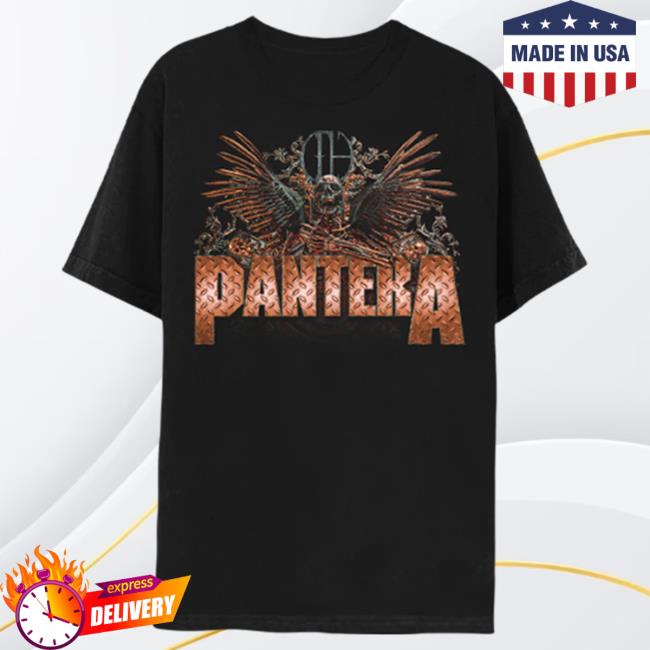 Official Pantera Merch Store Pantera World Tour 2023 Admat Black Tshirt