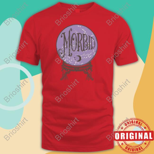 Wondery Morbid Podcast Merch Morbid Crystal Ball Tee Shirt