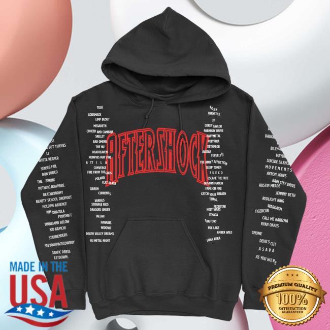 Official Danger Hoodie Aftershock 2023