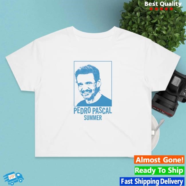 Official Super Yaki & Rachel Leishman Present: Pedro Pascal Summer - Crop Hot Shirt White SuperYaki