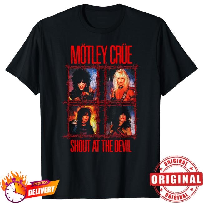 Mötley Crüe - Shout at The Devil - Wire Crewneck Sweatshirt Motley Crue Official