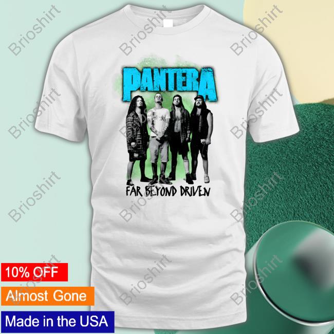 Pantera Merch Far Beyond Driven T Shirt