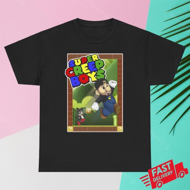 Official Creep Cast Merch Super Creep Boys Hot Shirt CreepCast