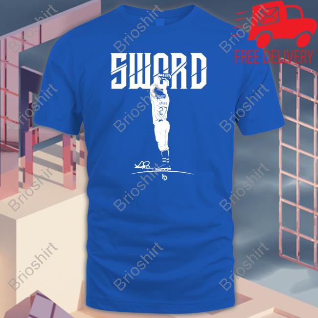 Bauer Outage Sword Shirt Trevor Bauer Merch Baueroutage