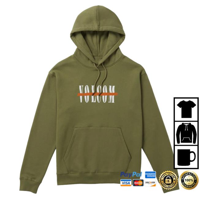 Volcom Stone Clothing Shop Store Watanite Sweatshirts Military Green