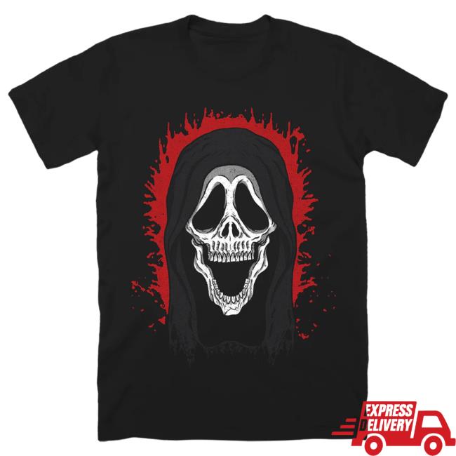 Official Cavity Colors Ghost Face: Skele-Face - Top Shirt