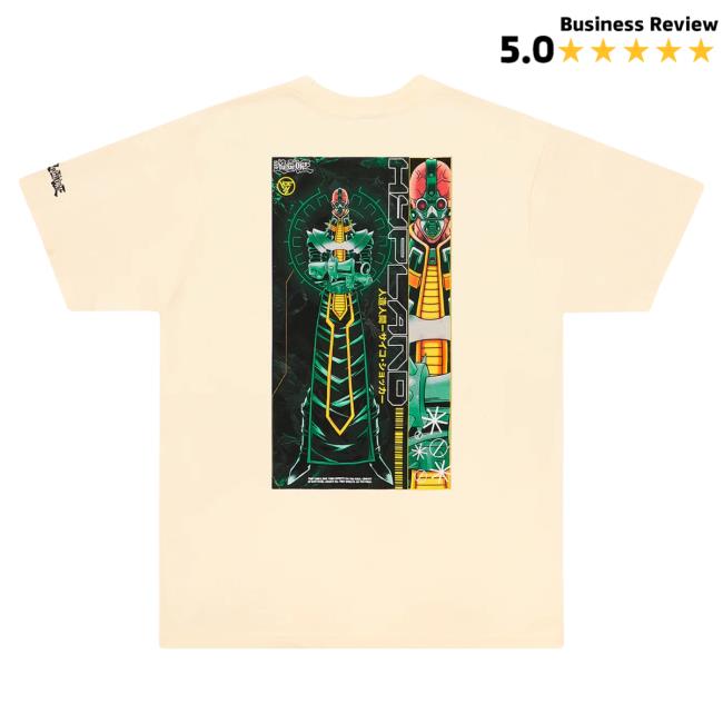 Official Hypland Clothing Merch Store Hypland Yugioh Jinzo Tees (Cream)