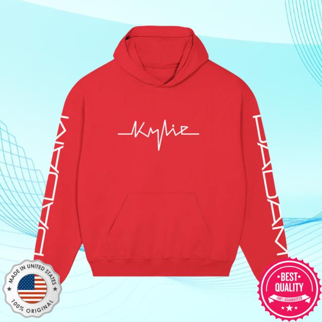 Kylie Merch Kylie Tension Logo Pullover Hoodie