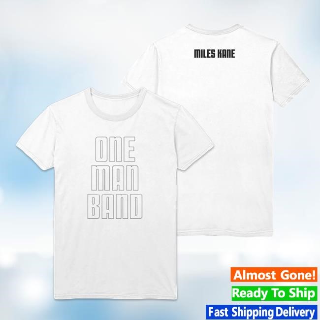 Official Miles Kane Merch One Man Band Shirt Miles Kane