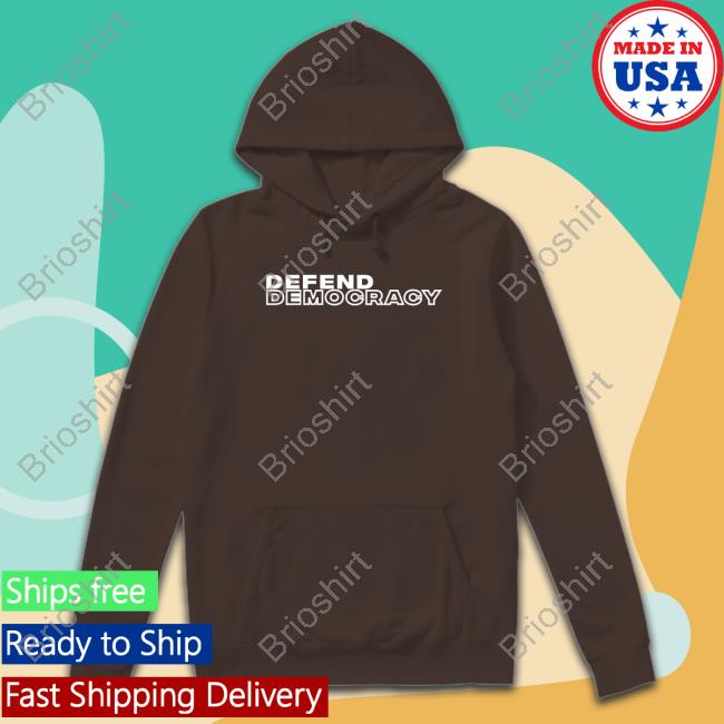 Official Defend Democracy Hoodie